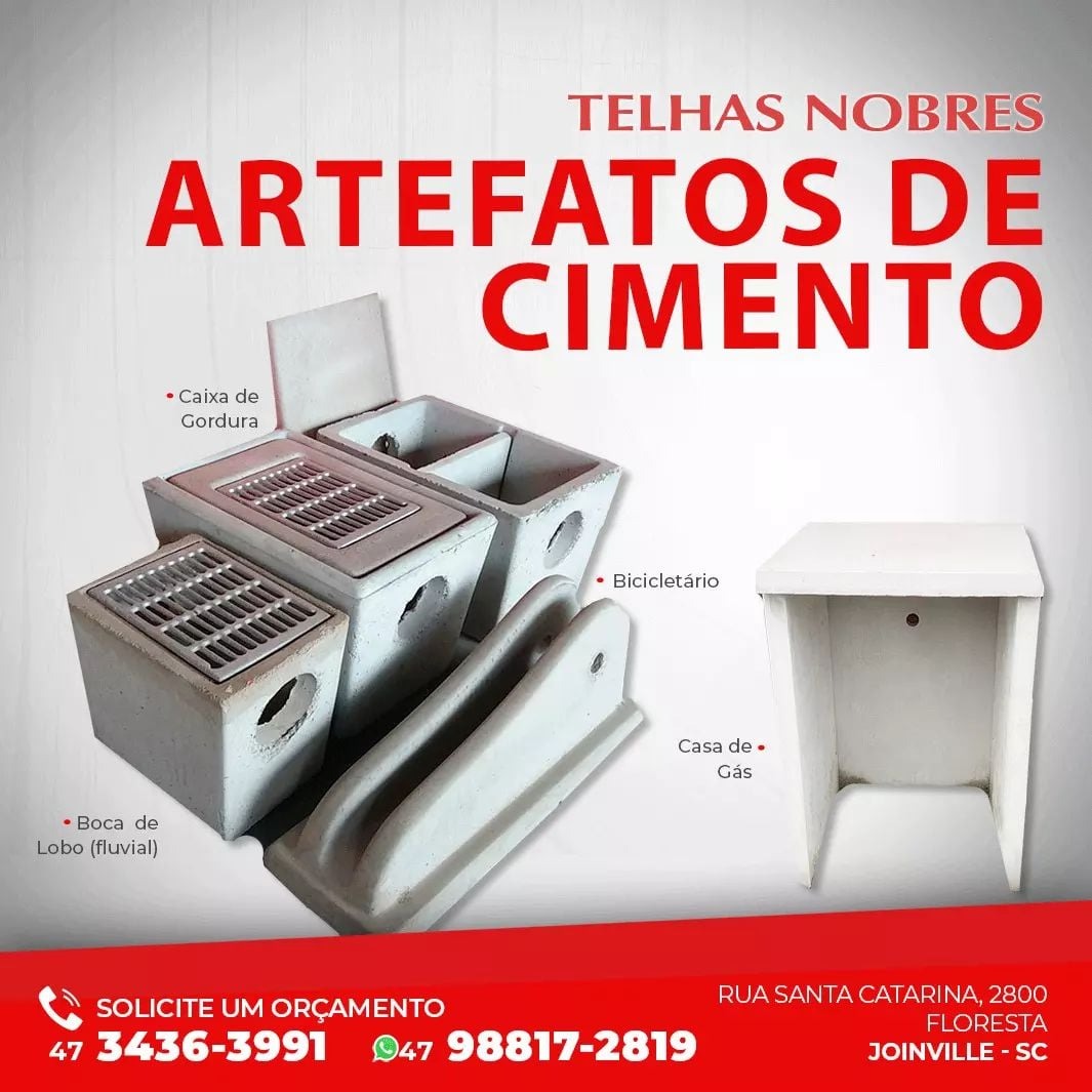 Leia mais sobre o artigo Artefatos de Cimento
