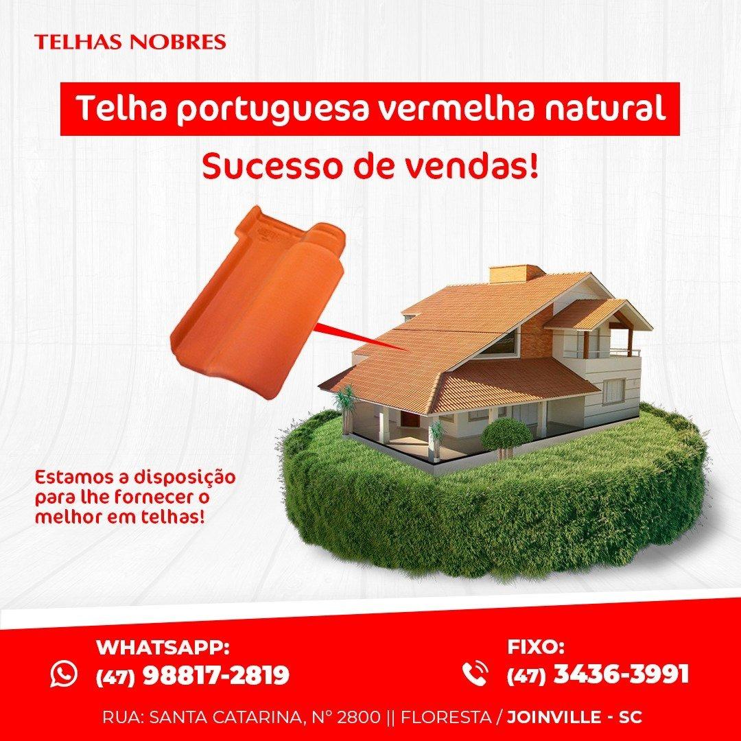Leia mais sobre o artigo Telha Portuguesa Vermelha Natural