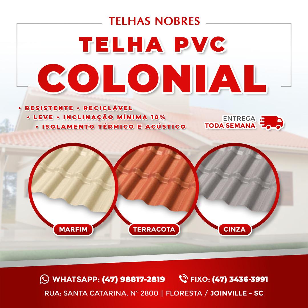 Leia mais sobre o artigo Telha PVC Colonial